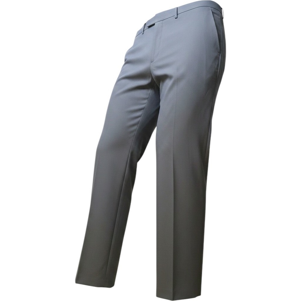 Haggar H26 Premium Stretch Dress Pants Mens 38x32 Dark Grey s Slim Fit HD00928‎